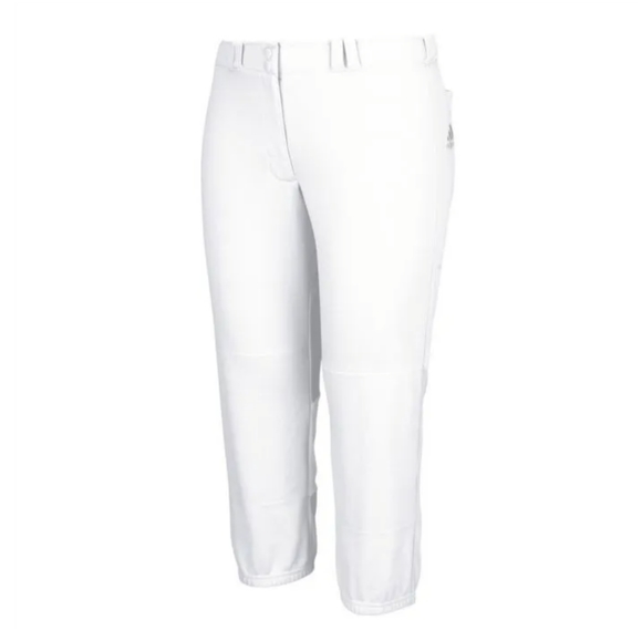 adidas Other - AWW Adidas Fastpitch Girl's Diamond Queen DQ Elite White Softball Pants NWT L